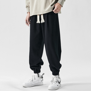 秋季 男抽绳裤 潮牌潮流宽松男裤 裤 Nuthink美式 子休闲裤 街头束脚裤