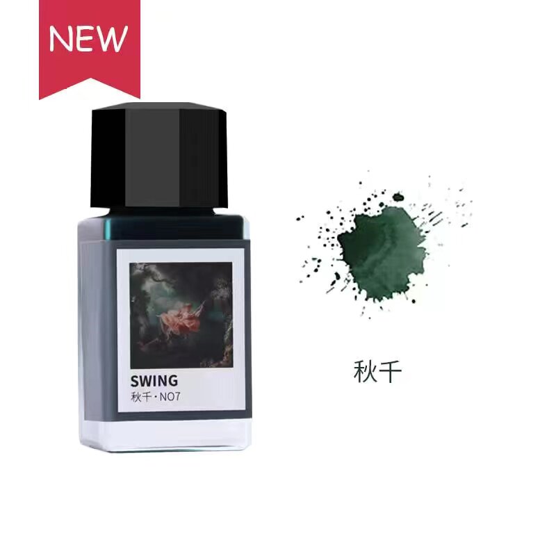무료 배송 TRAMOL 방수 잉크 페이딩 만년필 잉크 18ML 라이트 컬러 후크 라인 코믹 컬러 잉크