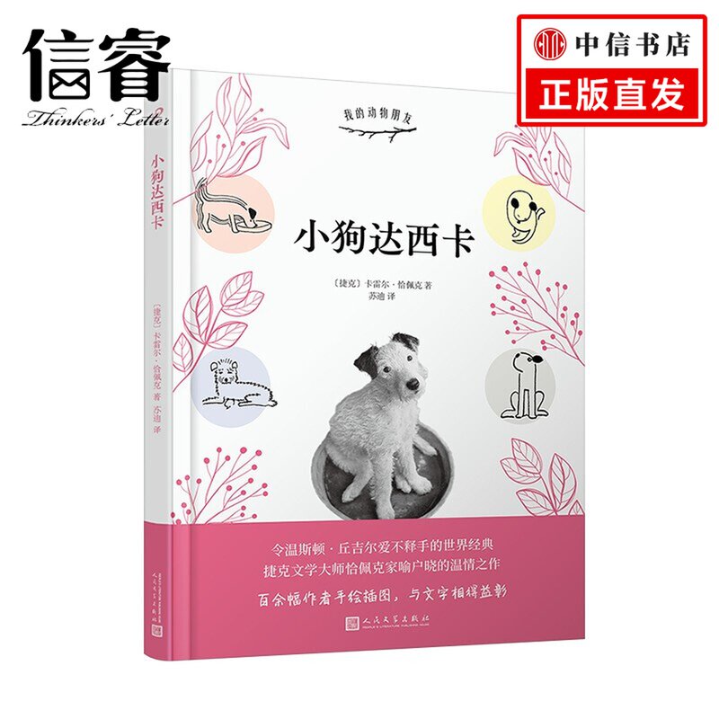 我的动物朋友:小狗达西卡(精装) 6-12岁卡雷尔 著 儿童文学