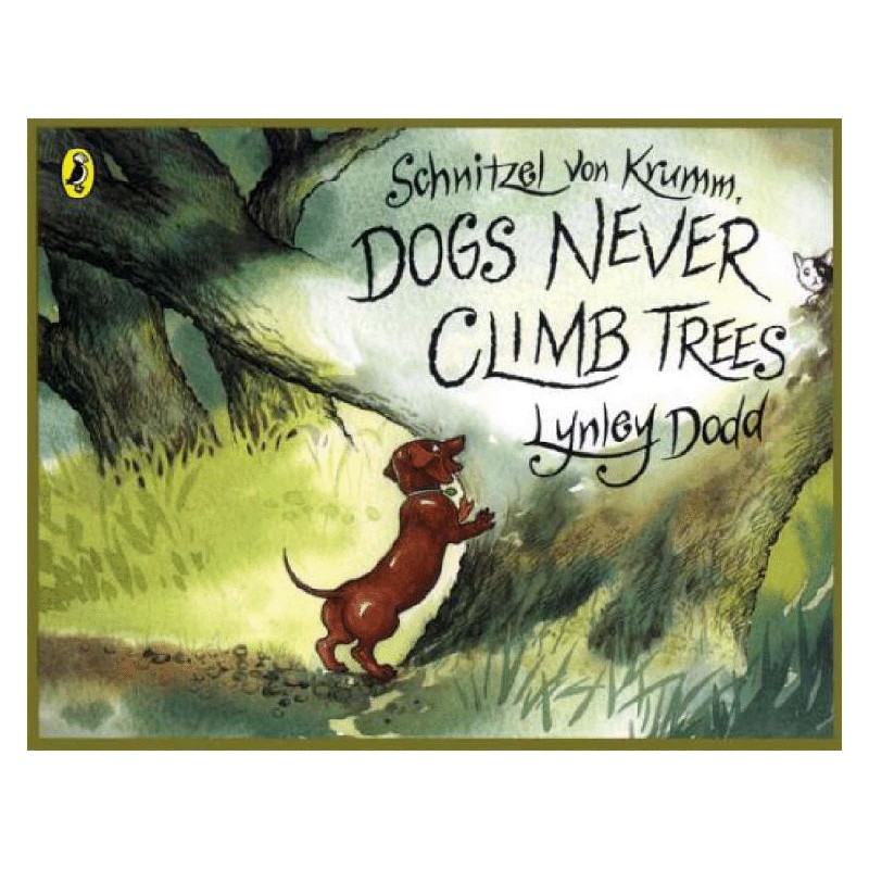 英文原版 Schnitzel Von Krumm Dogs Never Climb Trees 冯克拉姆 从不爬树的狗