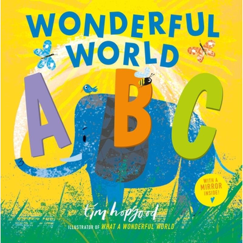 英文原版 精彩的世界ABC Wonderful World ABC语感启蒙 亲子绘本