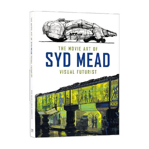 英文原版 MOVIE ART OF SYD MEAD VISUAL F 视觉未来主义者