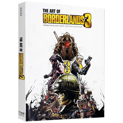 英文原版 The Art of Borderlands 3 无主之地3