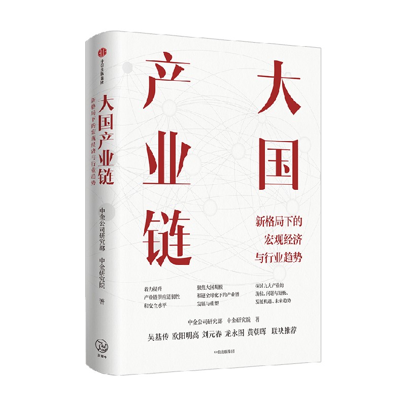 大国产业链 新格局下的宏经济观与行业趋势 中金公司研究部 等著 吴基传 欧阳明高 刘元春 龙永图 黄朝晖联袂推荐 - 实物图