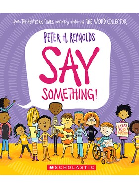 英文原版 Say Something With Audio On Cd And Storyplus 说点什么