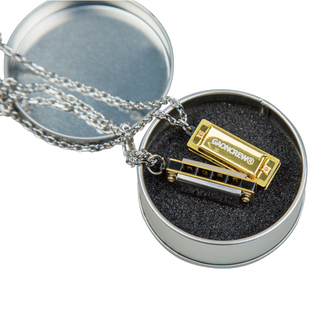 GALI同款 ICE 叶音 国潮嘻哈可吹奏口琴项链 GAONCREW官方正品