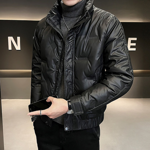 冬季时尚休闲立领加厚保暖棉服轻熟个性机车潮牌潮流棉袄棉衣外套