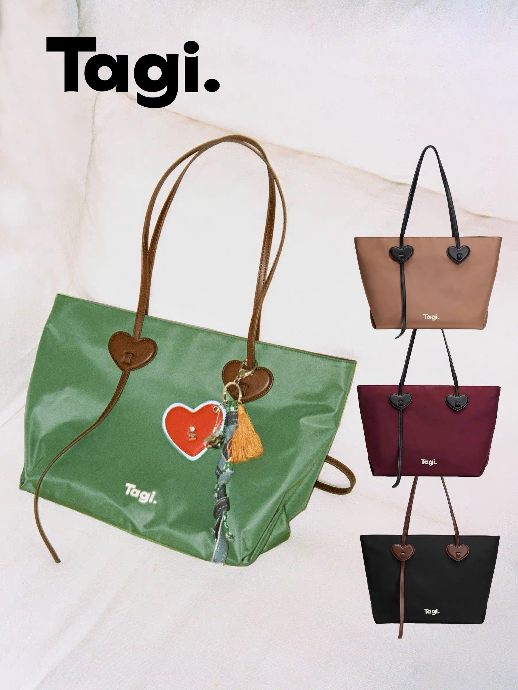 Tagi《百宝箱》砰砰尼龙拼皮手提斜跨mini旅行包袋大容量斜跨女包,箱包皮具/热销女包/男包,托特包,淘宝优惠券,粉丝福利购,淘宝优惠卷