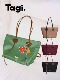 Tagi 百宝箱 砰砰尼龙拼皮手提斜跨mini旅行包袋大容量斜跨女包