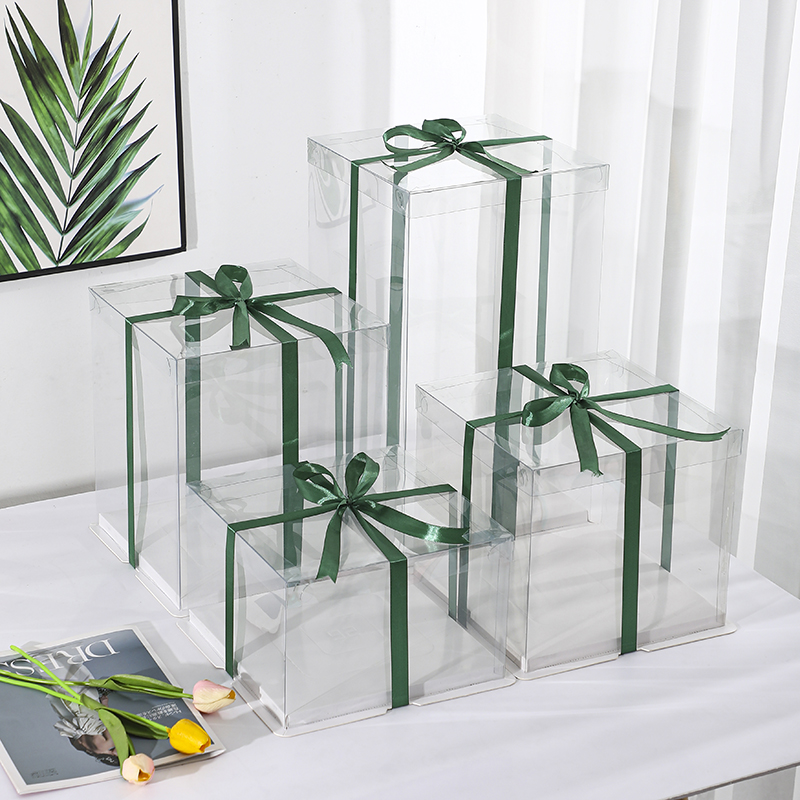 全透明生日蛋糕蛋糕盒