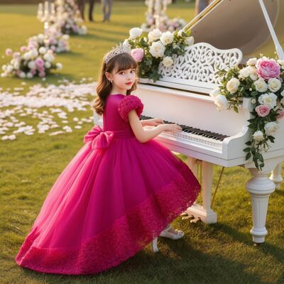 Summer children's dresses baby girls dress for kids clothes