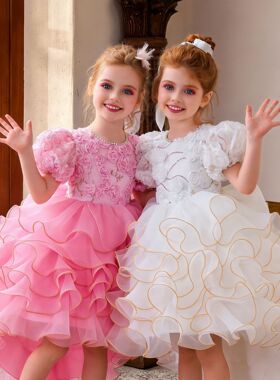 Baby Gown Formal Dress for Girls kids Girl Dresses Clothing