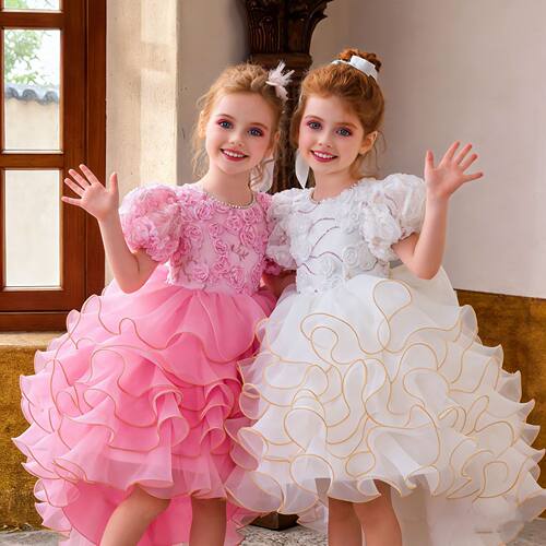 Clothing Baby Gown Formal Dress for Girls kids Girl Dresses