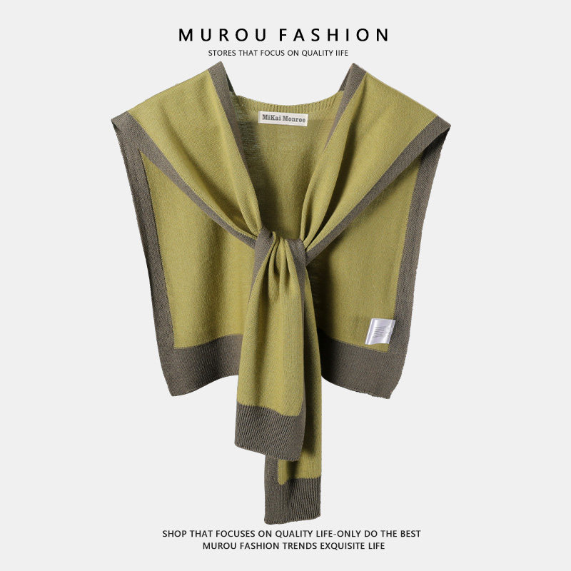 2025新款春秋针织披肩外搭薄款女夏季办公室空调房护颈小香风坎肩,服饰配件/皮带/帽子/围巾,围巾/丝巾/披肩,淘宝优惠券,粉丝福利购,淘宝优惠卷