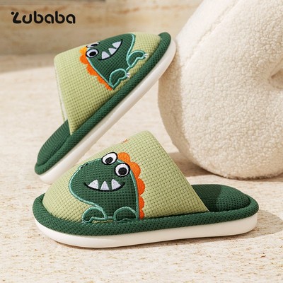 儿童棉拖鞋秋冬季男女童室内家居