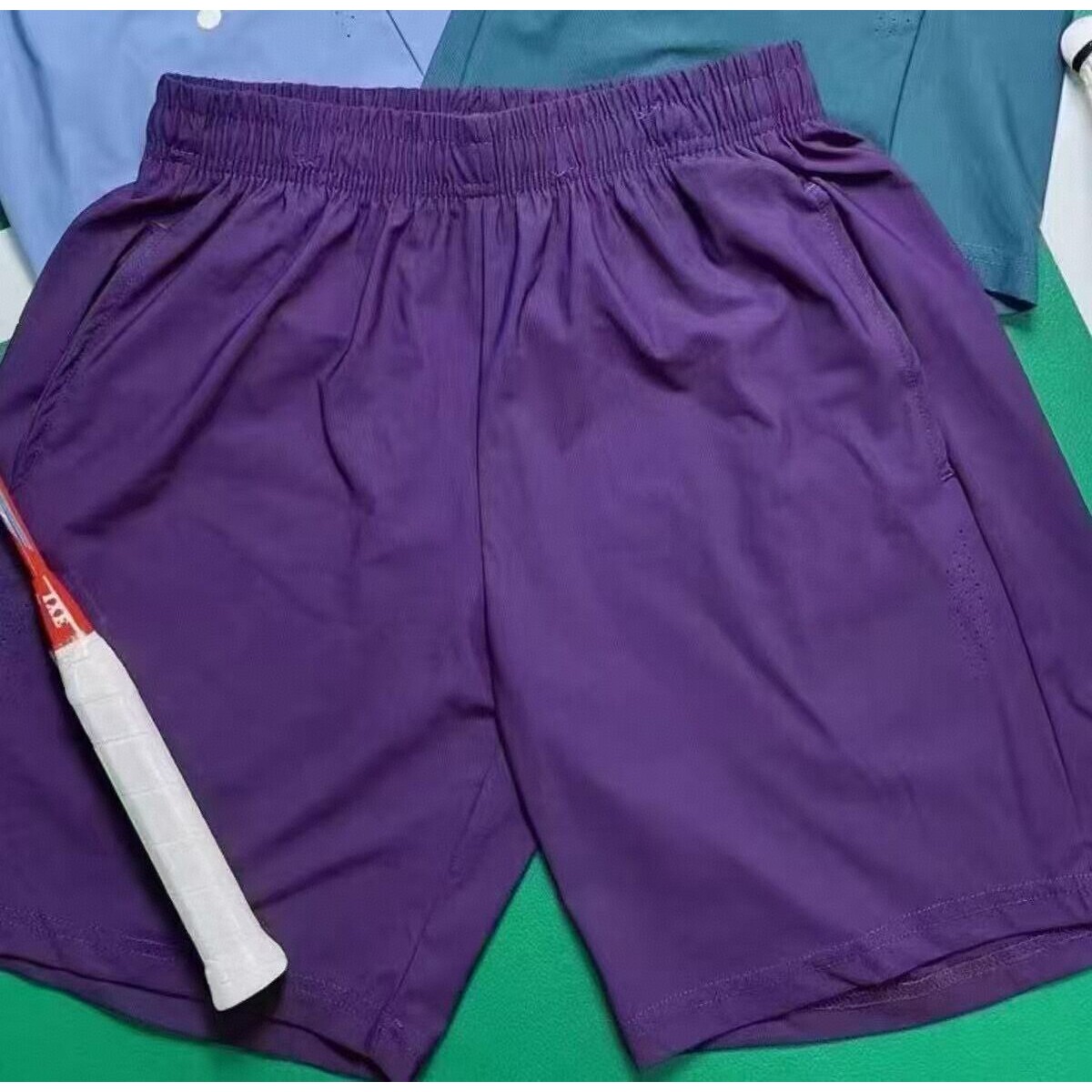 马孔多官方2025新韩版羽毛球服短裤男女速干运动裤跑步健身五分裤