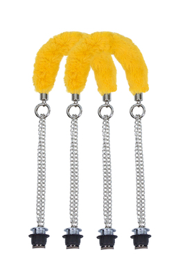 2025新时尚Obag肩带毛绒带链弹簧开口环银螺OT扣拎提手柄女包背带