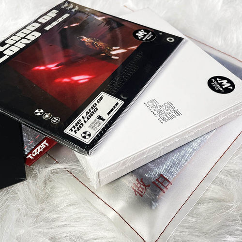 TizzyT实体专辑唱片歌词本贴纸