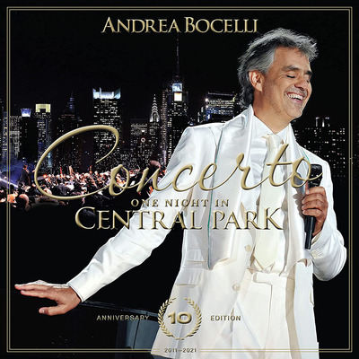 正版 Andrea Bocelli 安德烈波切利 纽约中央公园音乐会 10周年CD