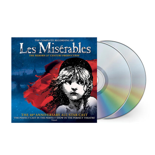 正版 悲惨世界 Les Miserables 音乐剧CD唱片 40周年全明星阵容