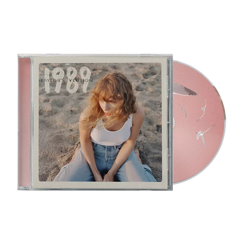 进口霉霉 Taylor Swift泰勒斯威夫特新专辑 1989重录版 CD粉色-封面