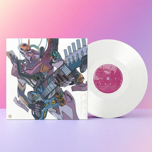 日版 EVA新世纪福音战士- 魂之轮回 高桥洋子 黑胶唱片彩胶 周边