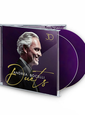 欧版 Andrea Bocelli Duets 安德烈波切利 对唱经典 CD原装正版