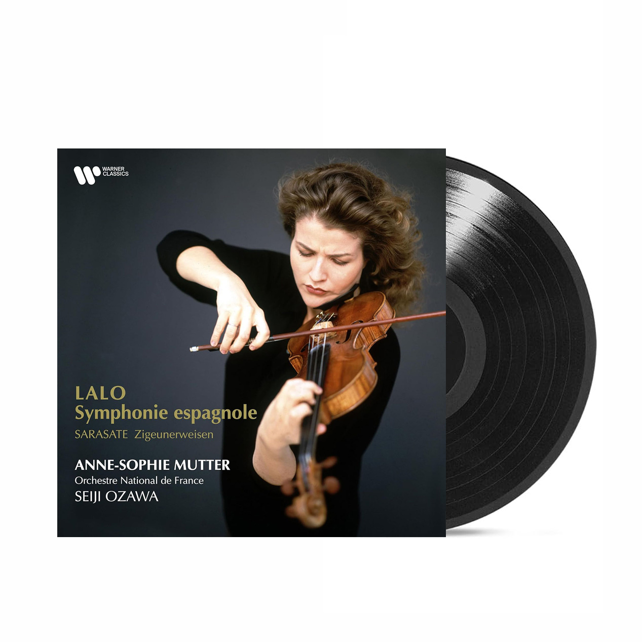 欧版 穆特 流浪者之歌 西班牙交响曲 黑胶唱片LP碟片古典音乐