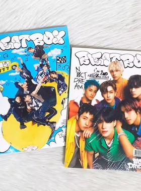 NCT DREAM专辑 正规2辑 Beatbox 正版小卡套海报贴纸写真集周边