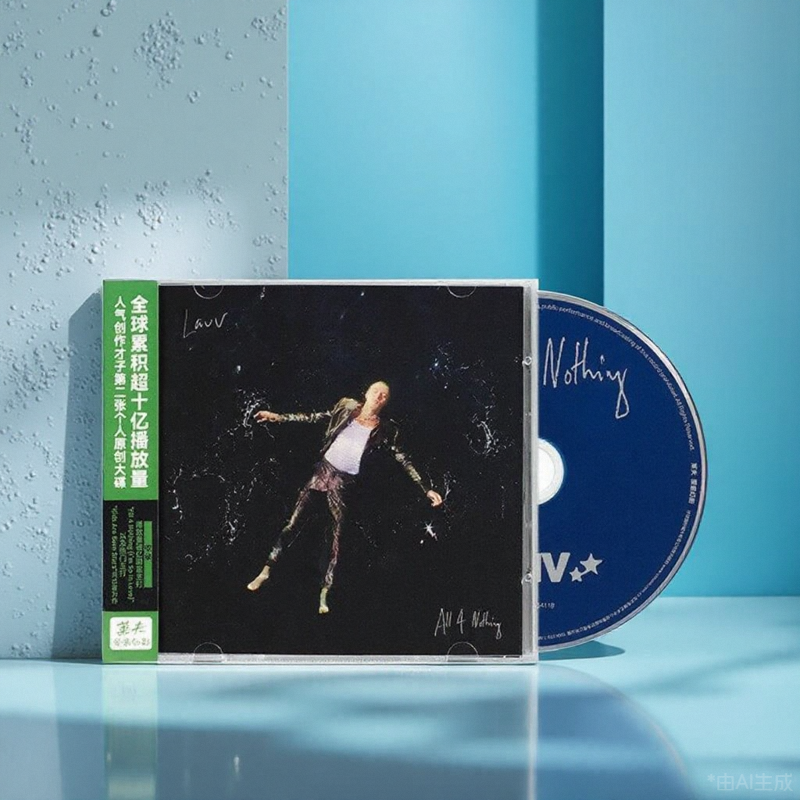 正版 Lauv莱夫《爱意幻影》六公主第2张实体专辑CD All 4 Nothing