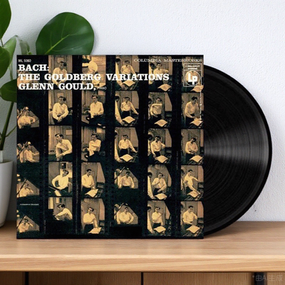 巴赫 哥德堡主题变奏曲(古尔德55年版) 原版lp黑胶唱片12寸碟片