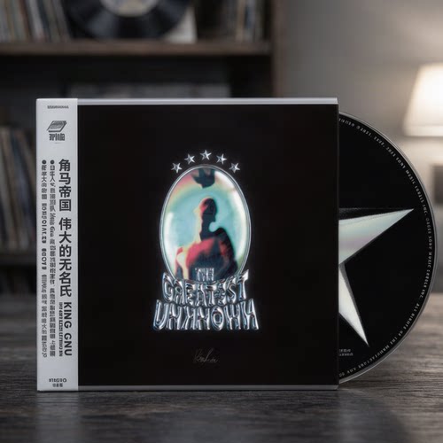 正版 王牛专辑 King Gnu角马帝国《伟大的无名氏》日语唱片 CD