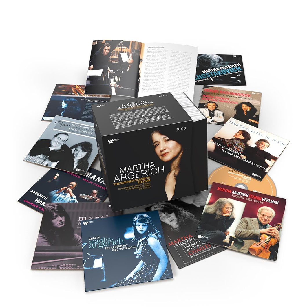 欧版 MARTHA ARGERICH 阿格里奇 华纳古典录音全集 46CD 原装正版