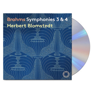 BRAHMS 布隆斯泰特指挥 勃拉姆斯 4交响曲 进口CD碟片 第3 正版