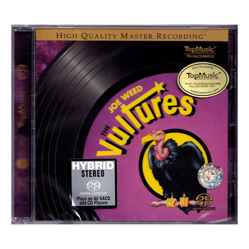 正版 Joe Weed The Vultures 秃鹫 吉他发烧天碟 SACD 进口唱片