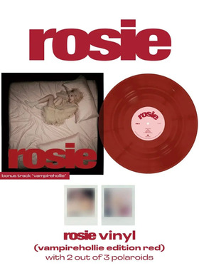 官方正版 ROSE朴彩英solo专辑rosie 黑胶唱片12寸彩胶红胶 周边