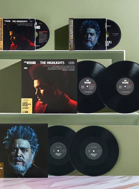 原装正版 盆栽哥 The Weeknd专辑  黑胶唱片12寸碟片 周边 威肯