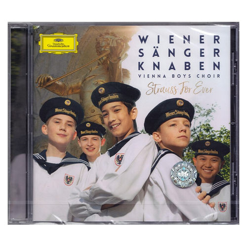 原装正版 维也纳童声合唱团 永远的施特劳斯 STRAUSS FOR EVER CD