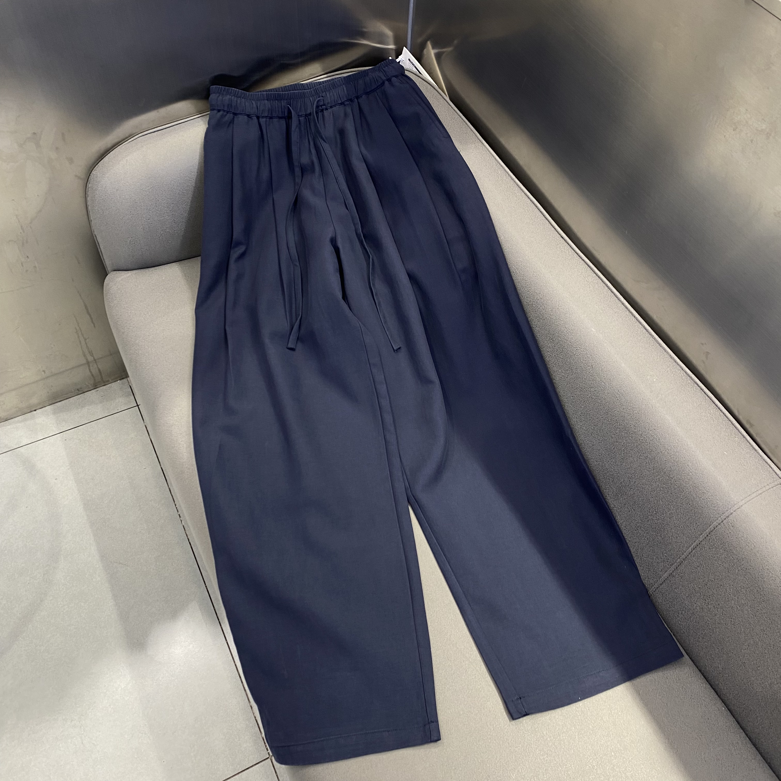 2026新款春装休闲裤男阔腿直筒裤时尚百搭裤子