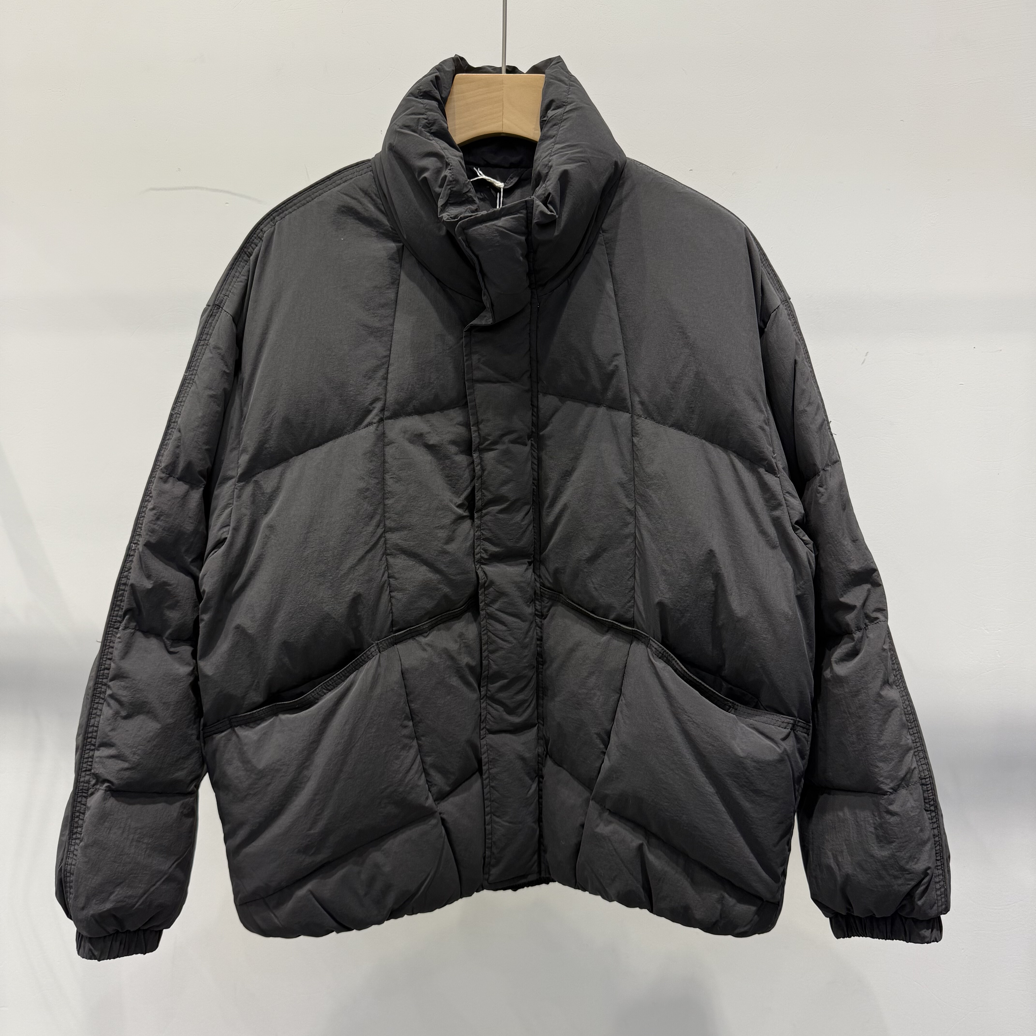 2025冬季新款男立领面包服棉质90羽绒服潮外套宽松休闲百搭上衣