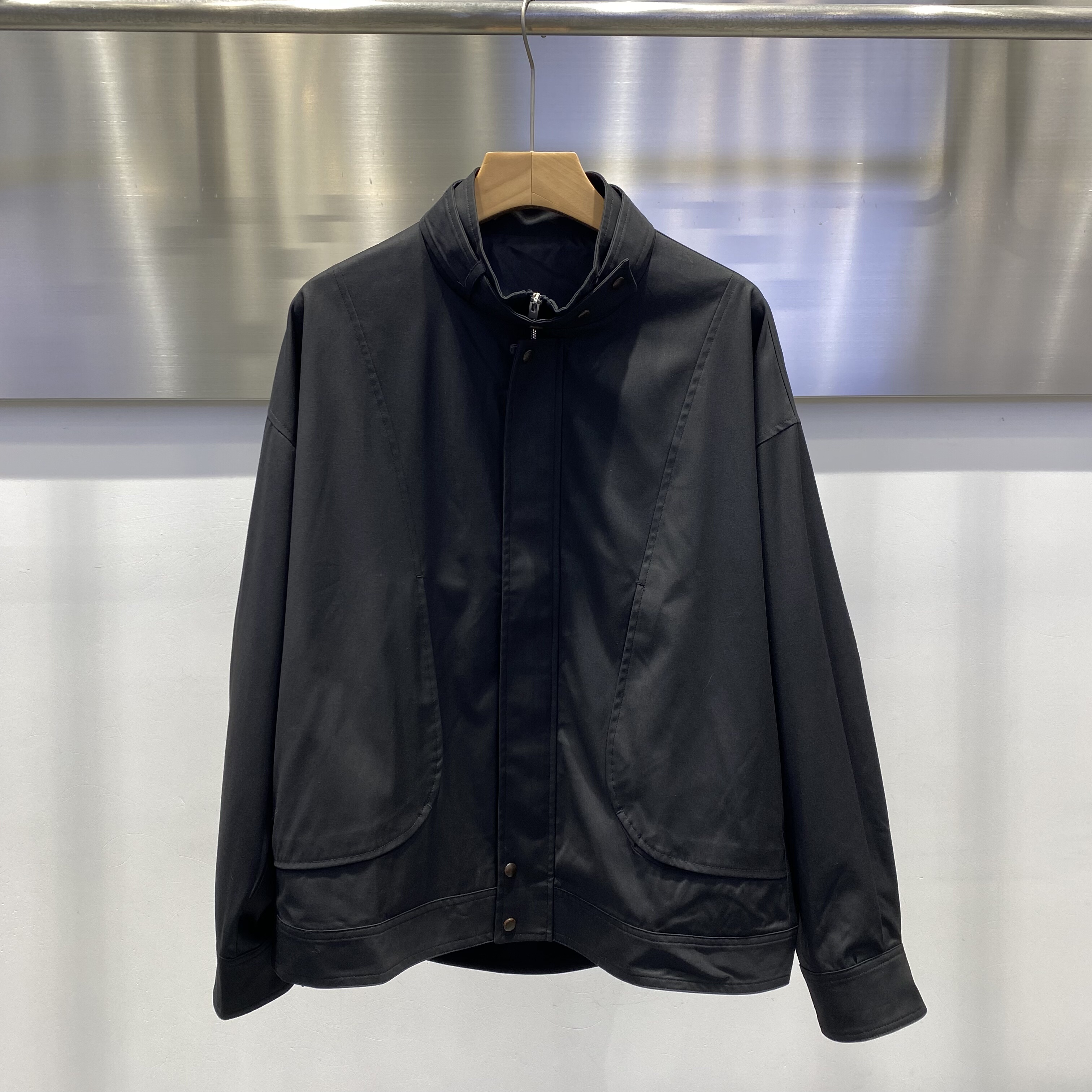 2026新款春装立领夹克外套男春秋款复古休闲宽松防水痞帅冲锋衣