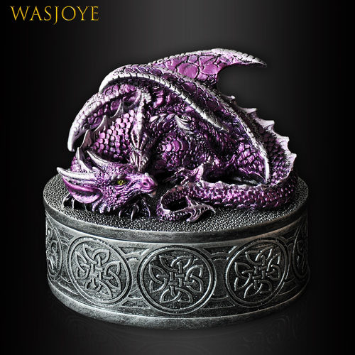 wasjoye奥杜因奇幻龙形收纳盒