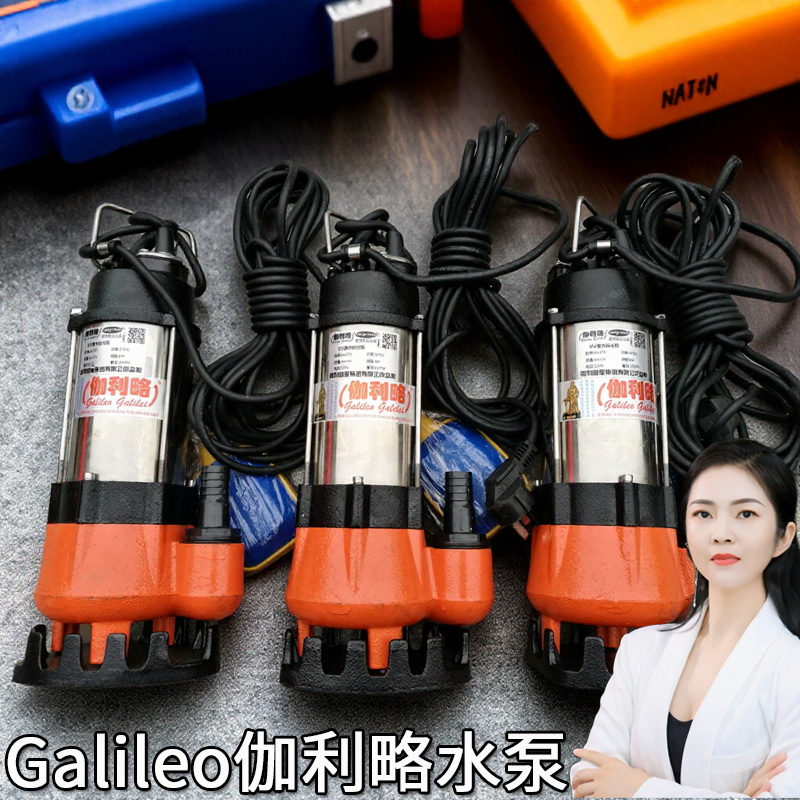 污潜污水泵一体便携式杭州家用提升小口径型075220v电动扬程泵