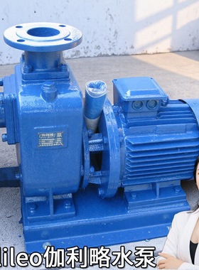 扬程版天津zw2水自吸排污离心泵小型污水工业半自动喷灌江西jet泵