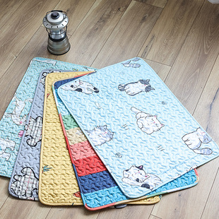 宠物地垫睡狗狗猫咪睡觉垫隔凉地毯兔子窝狗窝毯子笼子围栏垫子