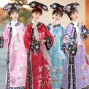 宮廷風清朝服飾旗裝 吉祥如意新款 新中式 國風漢服女款 清代格格服裝