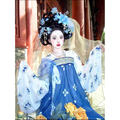 齐胸大袖襦破裙春夏款中国风