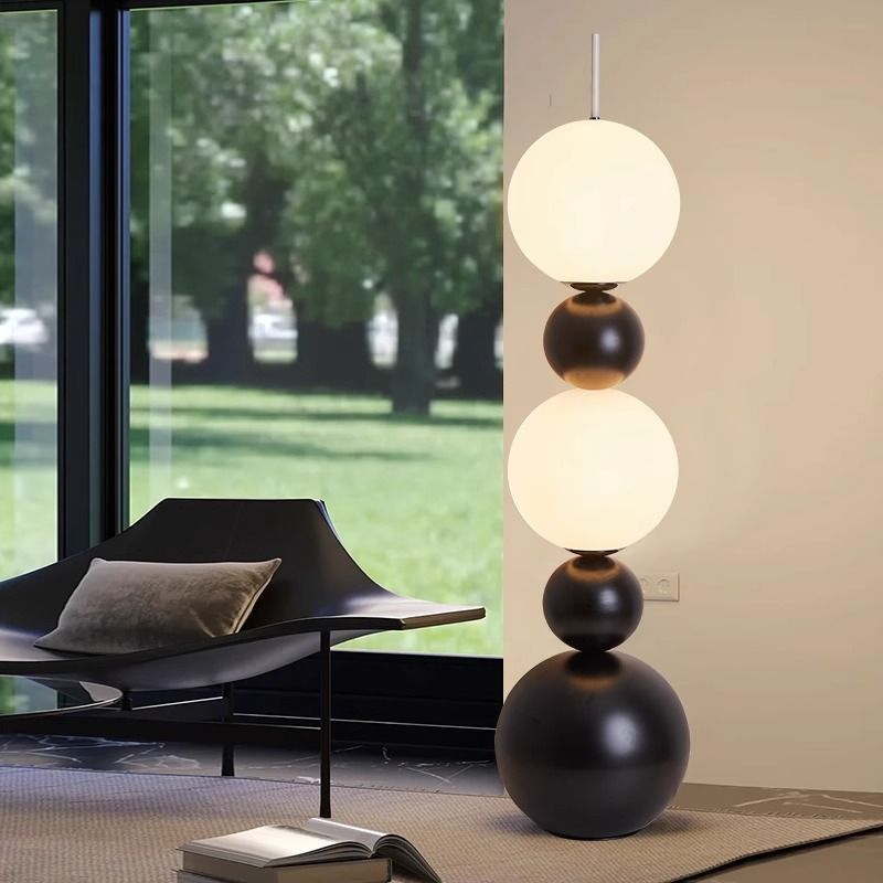 中古艺术葫芦落地灯包豪斯客厅卧室沙发旁立式墙角灯意大利设计师
