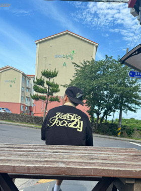 HD国潮小领口重磅5色夏季基础短袖t恤男女同款情侣体恤休闲半袖