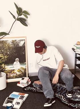 TOOCOZY双头虎仿羊绒版地毯潮流卧室客厅家居个性衣帽间拍照地垫